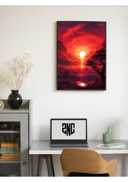 Manzara, Doğa Temalı Poster, Özel Tasarım Kağıt Poster, Duvar Sanatı modelleri