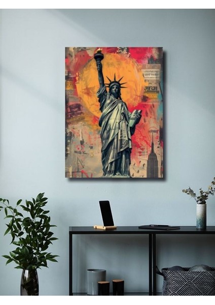 Özgürlük Anıtı, Mimari ve Heykel, Özel Tasarım Kağıt Poster, Duvar Sanatı modelleri