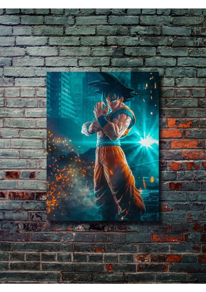 Goku, Dragon Ball Poster, Özel Tasarım Kağıt Poster, Duvar Sanatı