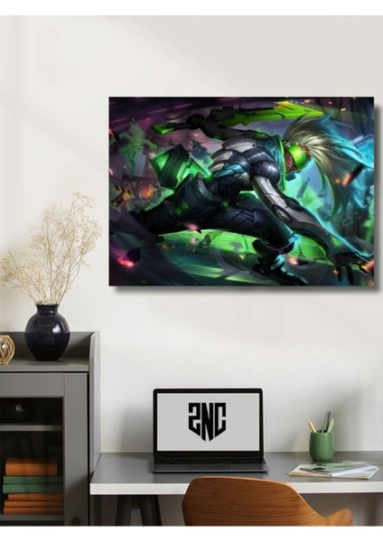Ekko - Oyun Posterleri, Özel Tasarım Kağıt Poster fiyatları