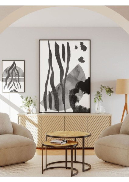 Bohem Minimalist Tasarım, Boho Sanatı Posterleri, Özel Tasarım Kağıt Poster