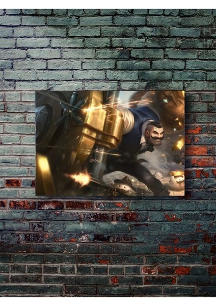 Braum - Oyun Posterleri, Özel Tasarım Kağıt Poster