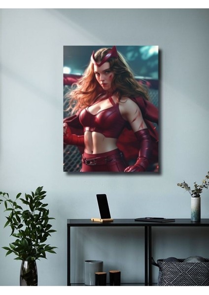 Wanda Maximoff - Marvel - Dizi, Film ve Karakter Özel Tasarım Poster Serisi, Eşsiz Tasarım, modelleri