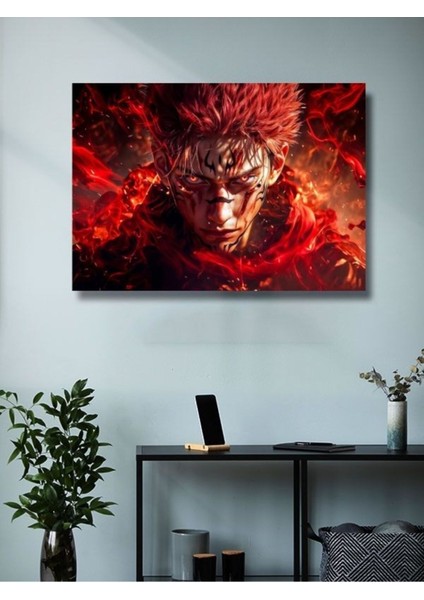 Ryomen Sukuna - Jujutsu Kaisen, Anime - Manga Serisi, Özel Tasarım Kağıt Poster, Duvar Sanatı modelleri