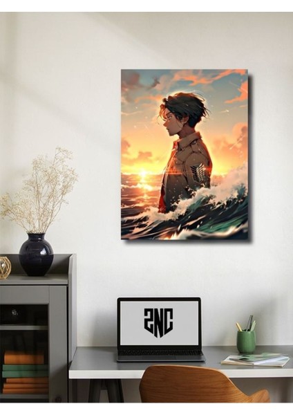 Levi Ackerman - Attack On Titan, Anime - Manga Serisi, Özel Tasarım Kağıt Poster, Duvar Sanatı fiyatları