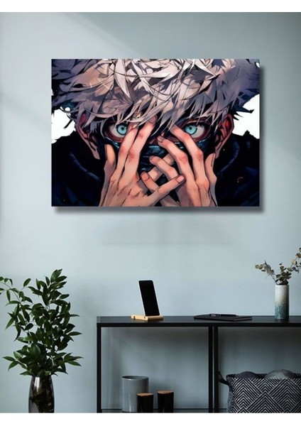 Satoro Gojo - Jujutsu Kaisen - Anime & Manga Posterleri, Özel Tasarım Kağıt Poster modelleri