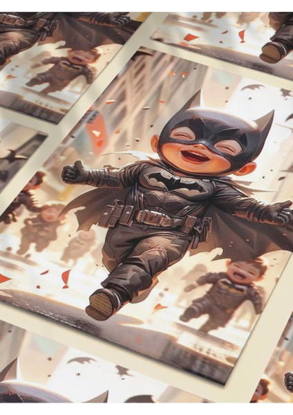 Batman, Dizi, Film ve Karakter Özel Tasarım Poster Serisi, Eşsiz Tasarım, Karakter Posterleri, fırsatları