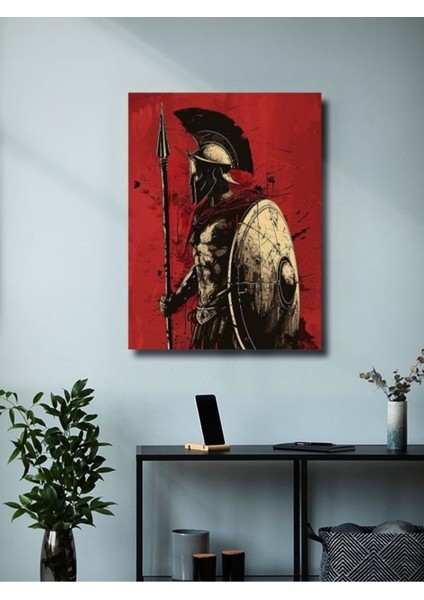 Spartan - Eşsiz Tasarım Yunan Tanrıları, Mitoloji, Karakter Posterleri, Özel Tasarım Kağıt Poster, modelleri