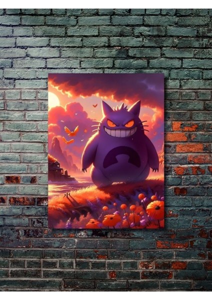 Gengar - Pokemon - Anime & Manga Posterleri, Özel Tasarım Kağıt Poster