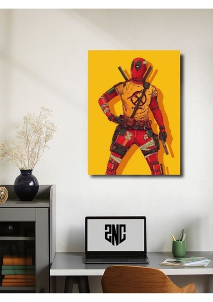 Deadpool - Marvel - Dizi, Film ve Karakter Özel Tasarım Poster Serisi, Eşsiz Tasarım, fiyatları