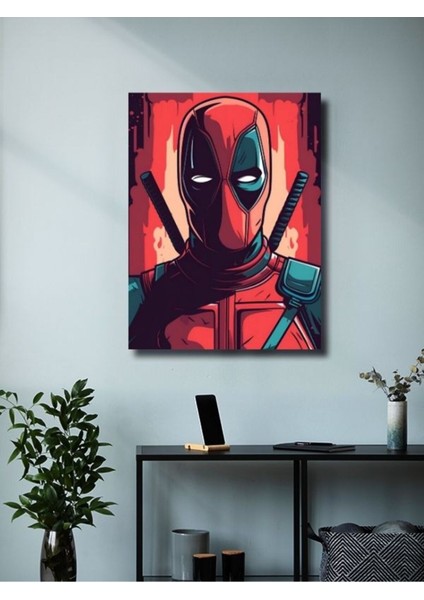 Deadpool - Marvel - Dizi, Film ve Karakter Özel Tasarım Poster Serisi, Eşsiz Tasarım, modelleri