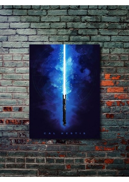 Cal Kestis, Starwars Işın Kılıcı Koleksiyon, Film ve Karakter Özel Tasarım Poster Serisi