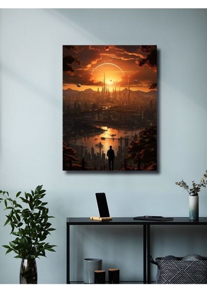 Manzara, Doğa Temalı Poster, Özel Tasarım Kağıt Poster, Duvar Sanatı modelleri