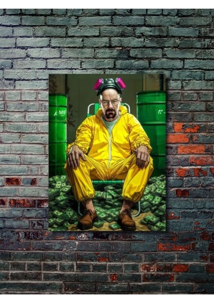 Walter White - Breaking Bad - Film & Dizi Posterleri, Özel Tasarım Kağıt Poster, Duvar Sanatı