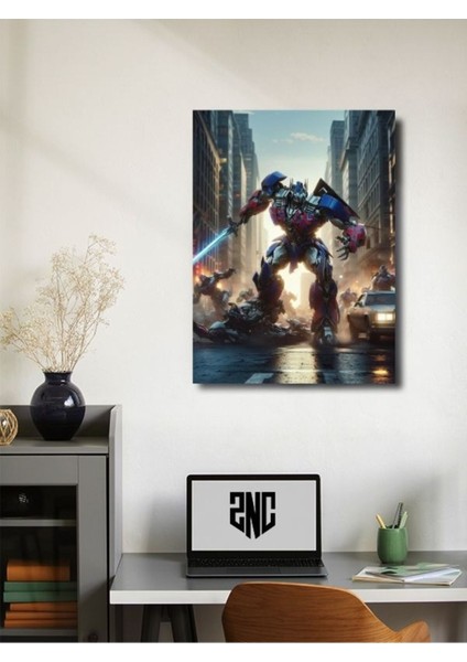 Optimus Prime - Transformers - Dizi, Film ve Karakter Özel Tasarım Poster Serisi, Eşsiz Tasarım, fiyatları
