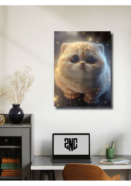 Kedi Teması, Özel Tasarım Kağıt Poster, Duvar Sanatı