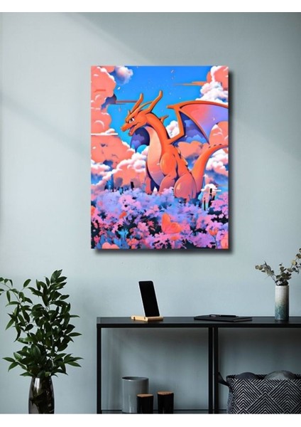 Charizard - Pokemon - Anime & Manga Posterleri, Özel Tasarım Kağıt Poster modelleri