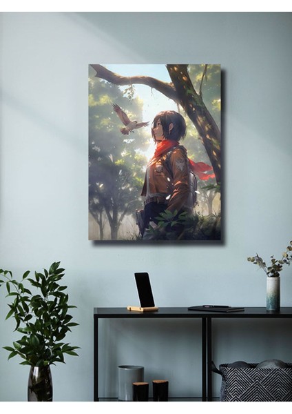 Mikasa Akerman - Attack On Titan - Anime & Manga Posterleri, Özel Tasarım Kağıt Poster fiyatları