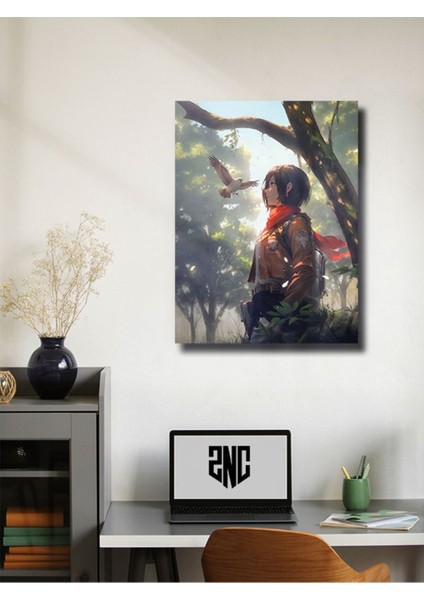 Mikasa Akerman - Attack On Titan - Anime & Manga Posterleri, Özel Tasarım Kağıt Poster modelleri