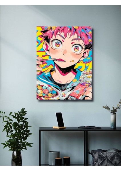 Satoru Gojo - Jujutsu Kaisen - Anime & Manga Posterleri, Özel Tasarım Kağıt Poster