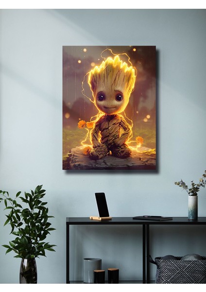 Groot, Marvel, Dizi, Film ve Karakter Özel Tasarım Poster Serisi, Eşsiz Tasarım, fiyatları