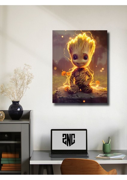 Groot, Marvel, Dizi, Film ve Karakter Özel Tasarım Poster Serisi, Eşsiz Tasarım, modelleri