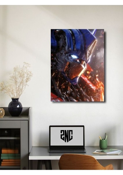 Optimus Prime - Transformers - Dizi, Film ve Karakter Özel Tasarım Poster Serisi, Eşsiz Tasarım, fiyatları