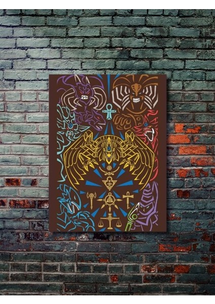 Yugioh - Yugioh - Anime & Manga Posterleri, Özel Tasarım Kağıt Poster