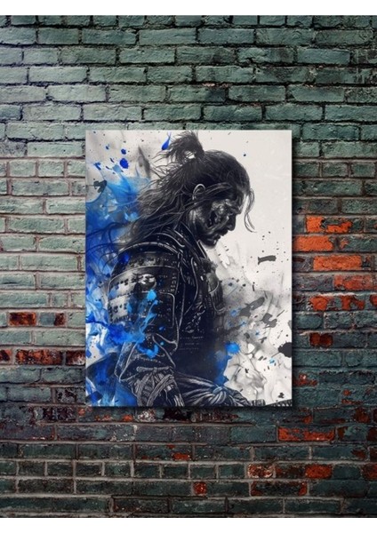 Samuray, Eşsiz Tasarım Tarih, Mitoloji, Karakter Posterleri, Özel Tasarım Kağıt Poster,