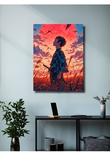 Tanjiro - Demon Slayer - Anime & Manga Posterleri, Özel Tasarım Kağıt Poster modelleri