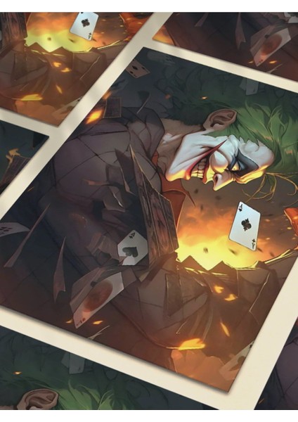 Joker, Dizi, Film ve Karakter Özel Tasarım Poster Serisi, Eşsiz Tasarım, Karakter Posterleri, fırsatları
