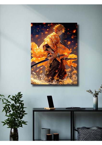 Zenitsu - Demon Slayer - Anime & Manga Posterleri, Özel Tasarım Kağıt Poster, Duvar Sanatı fiyatları
