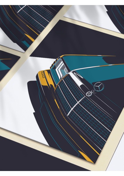 Mercedes - Cars Posterleri, Özel Tasarım Kağıt Poster, Duvar Sanatı fırsatları