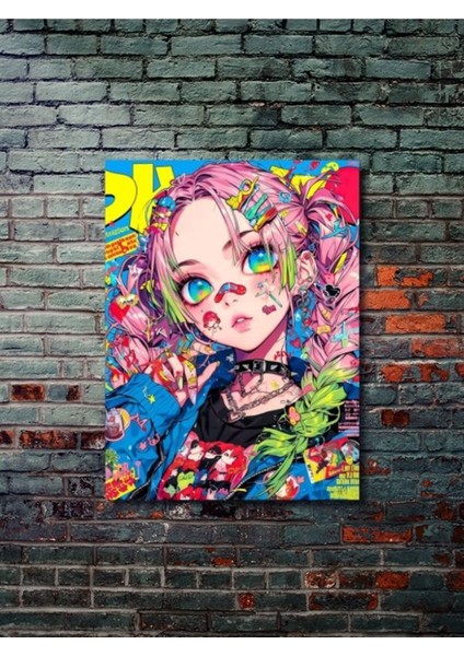 Özel Tasarım Anime Posteri, Özel Tasarım Kağıt Poster, Duvar Sanatı