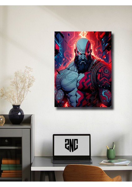 Kratos - God Of War - Gaming Posterleri, Özel Tasarım Kağıt Poster, Duvar Sanatı modelleri