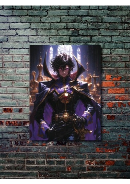 Lelouch Lamperouge - Code Geass, Anime - Manga Serisi, Özel Tasarım Kağıt Poster, Duvar Sanatı