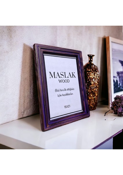 Ahşap Renkli 15X21 (Çerçeve Tutacağı Hediye) fiyatları