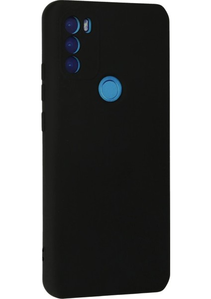 General Mobile Gm 21 Plus Kılıf Nano Içi Kadife Silikon - Siyah Ynsmr