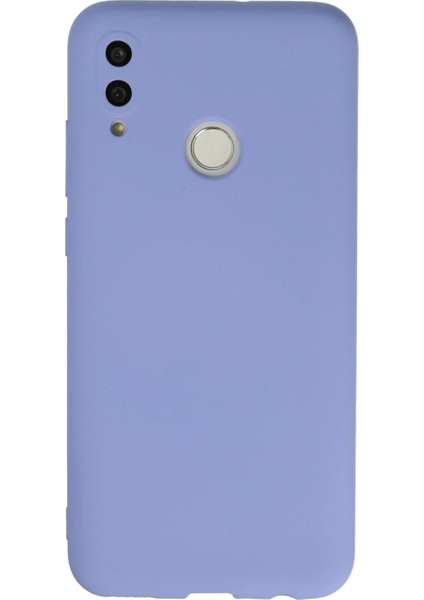 Huawei P Smart 2019 Kılıf Nano Içi Kadife Silikon - Lila Ynsmr