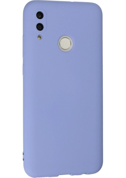 Huawei P Smart 2019 Kılıf Nano Içi Kadife Silikon - Lila Ynsmr