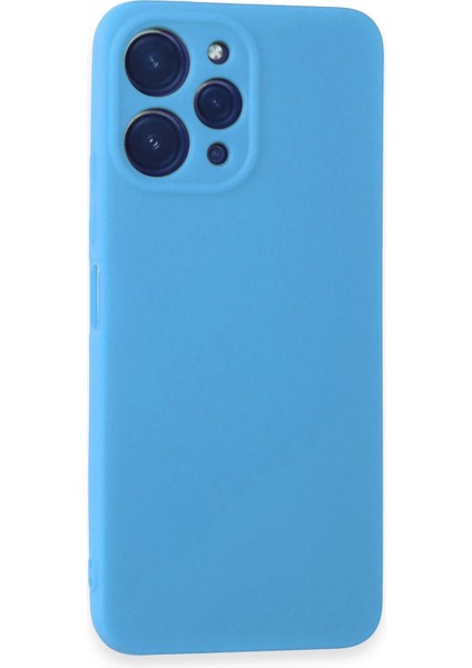 Xiaomi Redmi 12 Kılıf First Silikon - Mavi Ynsmr