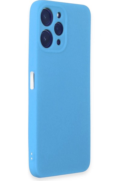 Xiaomi Redmi 12 Kılıf First Silikon - Mavi Ynsmr