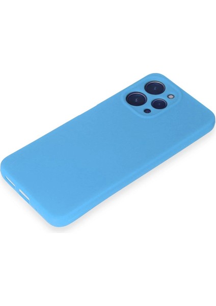 Xiaomi Redmi 12 Kılıf First Silikon - Mavi Ynsmr