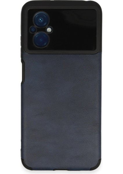 Xiaomi Poco M5 Kılıf Loop Deri Silikon - Lacivert Ynsmr