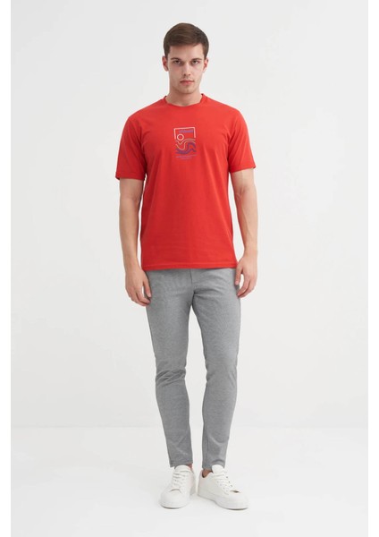 Kırmızı Erkek T-Shirt 4188 indirimleri