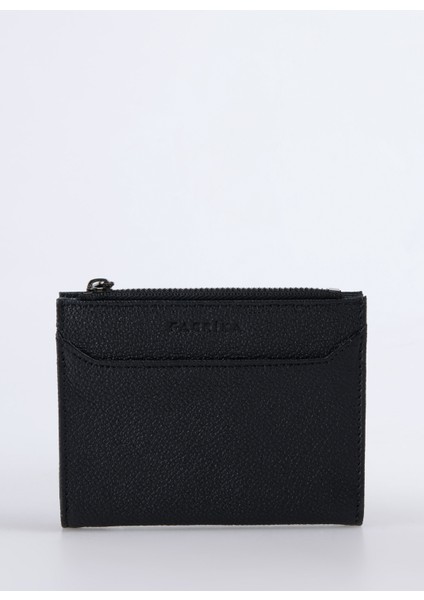 Siyah Kadın 12X11X3 cm Deri Cüzdan Frk 529