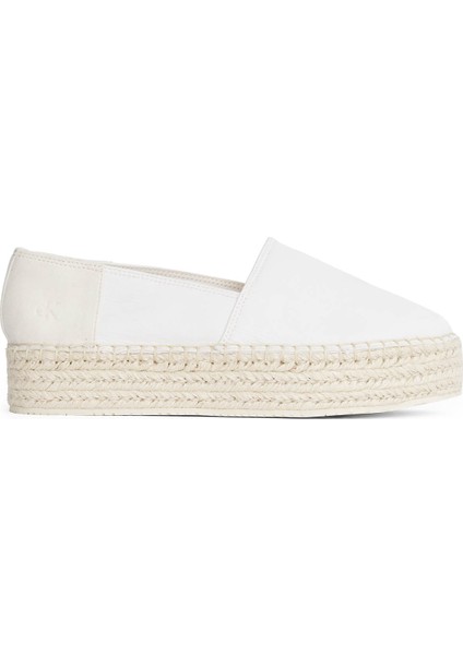 Beyaz Kadın Espadril YW0YW01736