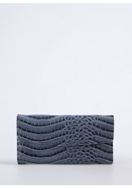 Gri Kadın 20X10X2 cm Deri Cüzdan Frk 523 Groko
