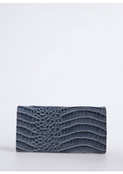 Gri Kadın 20X10X2 cm Deri Cüzdan Frk 523 Groko