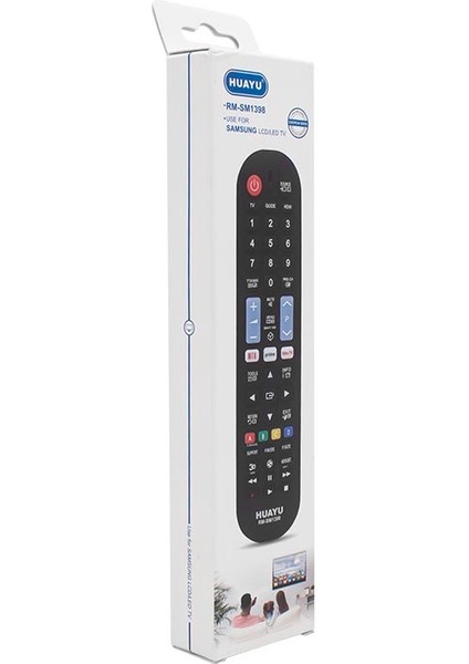 SM1398 Netflıx- Prıme Vıdeo Tuşlu Unıversal Lcd-Led Tv Kumanda modelleri
